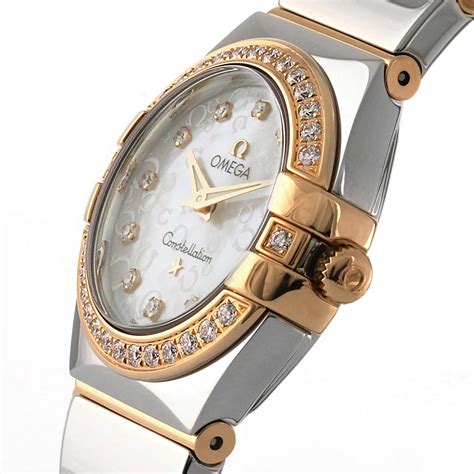 rose gold omega watch|solid gold watches for ladies.